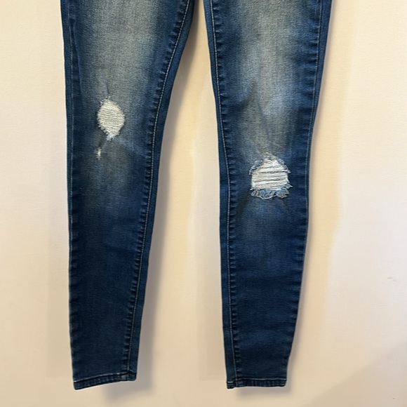 Vylette distressed skinny jeans women’s size 0 - Picture 3 of 7